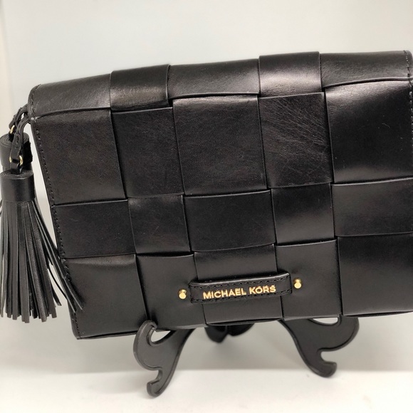 Michael Kors Black Leather Clutch - Picture 3 of 8